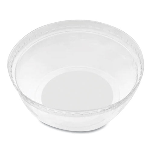 Pet Lids, Wide Opening Dome, Fits 12 Oz To 24 Oz Cold Cups, Plastic, Clear, 1,000/carton