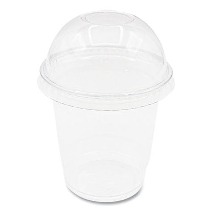 Pet Lids, Dome Lid, Fits 8 Oz To 10 Oz Cold Cups, Plastic, Clear, 1,000/carton