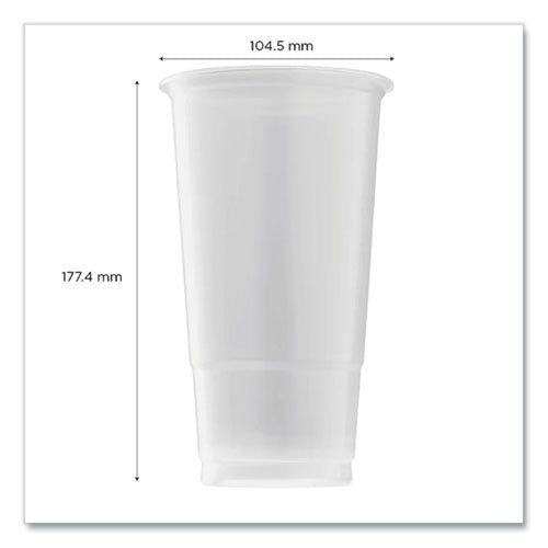 Polypro (pp) Cups, 32 Oz, Plastic, Translucent, 600/carton