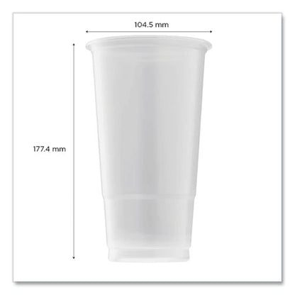 Polypro (pp) Cups, 32 Oz, Plastic, Translucent, 600/carton