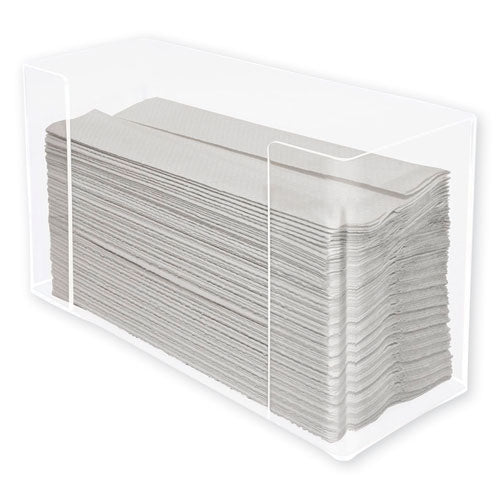 Multifold Paper Towel Dispenser, 11.5 X 4.2 X 6.75, Clear