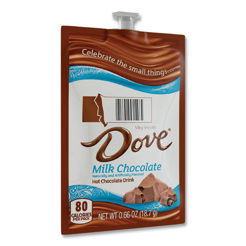 Dove Hot Chocolate Freshpack, Milk Chocolate, 72/carton