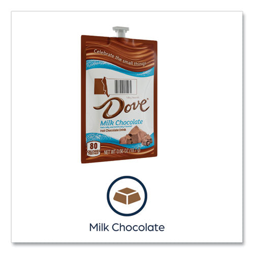 Dove Hot Chocolate Freshpack, Milk Chocolate, 72/carton