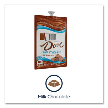 Dove Hot Chocolate Freshpack, Milk Chocolate, 72/carton