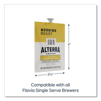 Alterra Morning Roast Coffee Freshpack, 100/carton