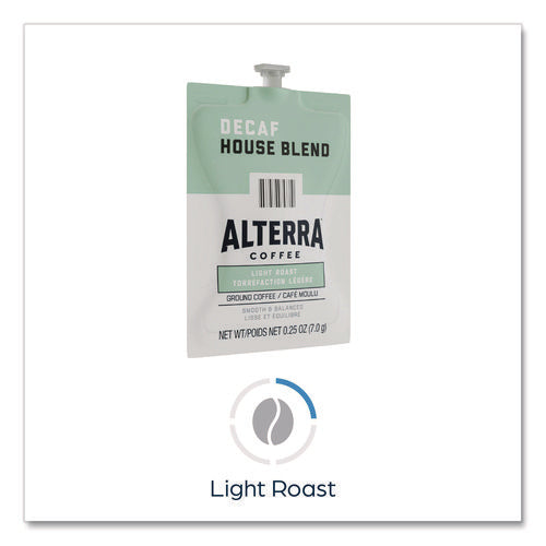Alterra Decaf House Blend Coffee Freshpack, 100/carton