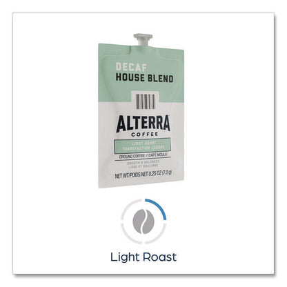 Alterra Decaf House Blend Coffee Freshpack, 100/carton