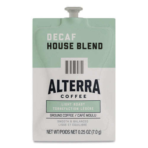 Alterra Decaf House Blend Coffee Freshpack, 100/carton