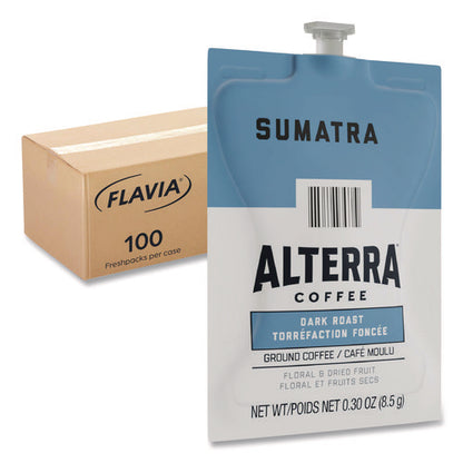 Alterra Sumatra Coffee Freshpack, 100/carton