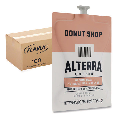 Alterra Donut Shop Coffee Freshpack, 100/carton