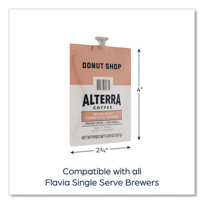 Alterra Donut Shop Coffee Freshpack, 100/carton