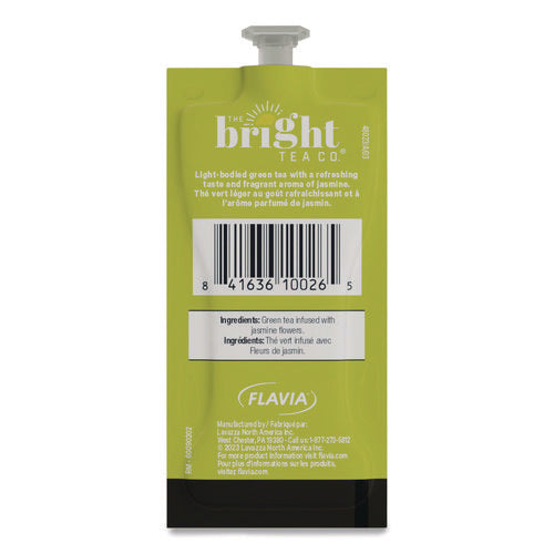 The Bright Tea Co. Green With Jasmine Tea Freshpack, 100/carton