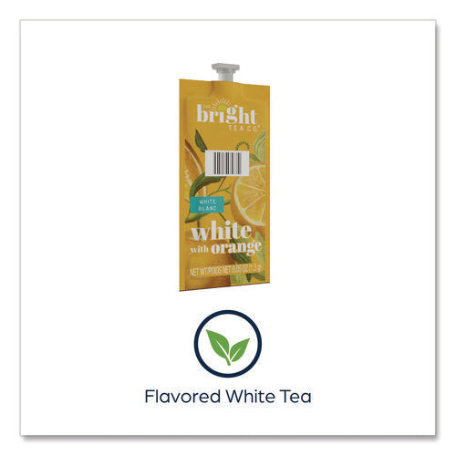 The Bright Tea Co. White With Orange Tea Freshpack, 100/carton
