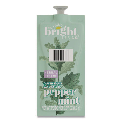 The Bright Tea Co. Peppermint Herbal Tea Freshpack, 100/carton