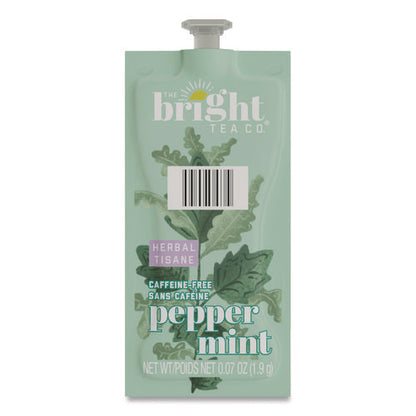The Bright Tea Co. Peppermint Herbal Tea Freshpack, 100/carton