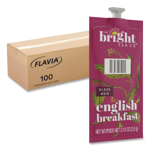 The Bright Tea Co. English Breakfast Black Tea Freshpack, 100/carton