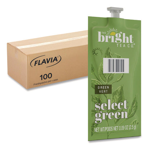 The Bright Tea Co. Select Green Tea Freshpack, 100/carton