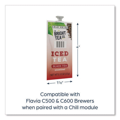 The Bright Tea Co. Unsweetened Iced Black Tea Freshpack, 100/carton