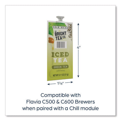 The Bright Tea Co. Iced Green Tea With Honey Freshpack, 100/carton