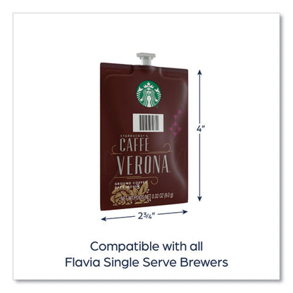 Starbucks Caffe Verona Coffee Freshpack, 76/carton