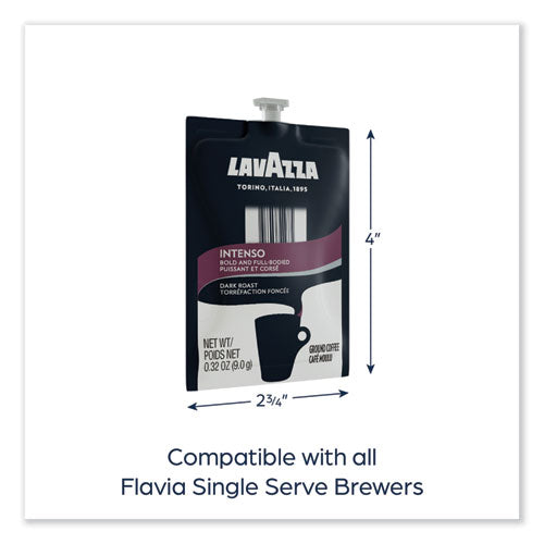 Flavia Coffee Freshpacks, Intenso Dark Roast, 85/carton