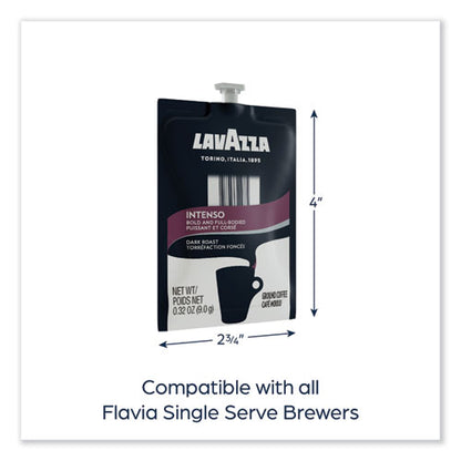 Flavia Coffee Freshpacks, Intenso Dark Roast, 85/carton