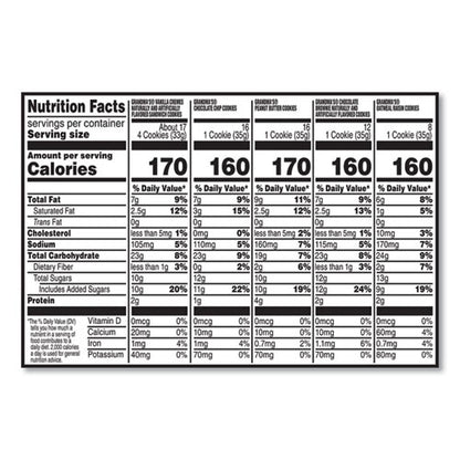 Cookies Variety Tray 36 Count, 2.5 Oz Packs