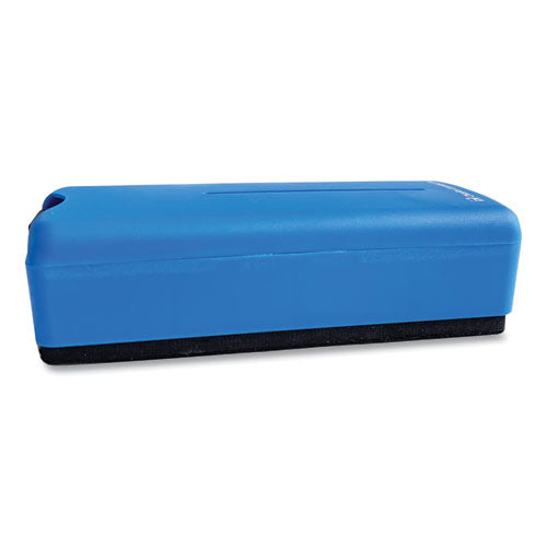 Magnetic Whiteboard Spray Eraser, 6" X 2.5" X 1.5", Blue