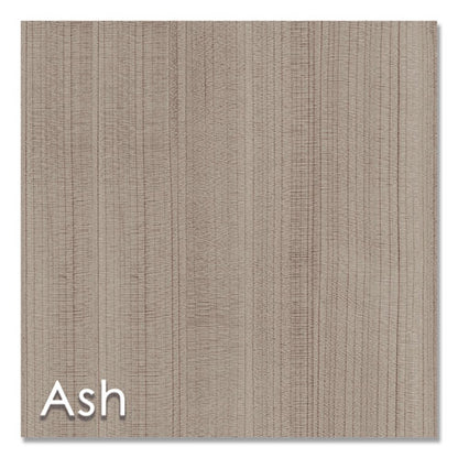 Urban Series Cabinet Credenza Pedestal With Lateral File, 35.25w X 15.25d X 23.75h, Ash