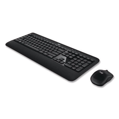 Advanced Wireless Mouse And Keyboard Combo, 2.4 Ghz Frequency, 33 Ft Wireless Range, Black