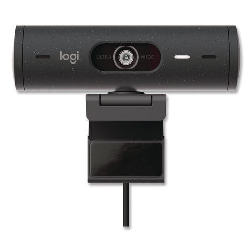 Brio 505 Plug And Play Webcam, 1920 Pixels X 1080 Pixels, 4 Mpixels, Graphite