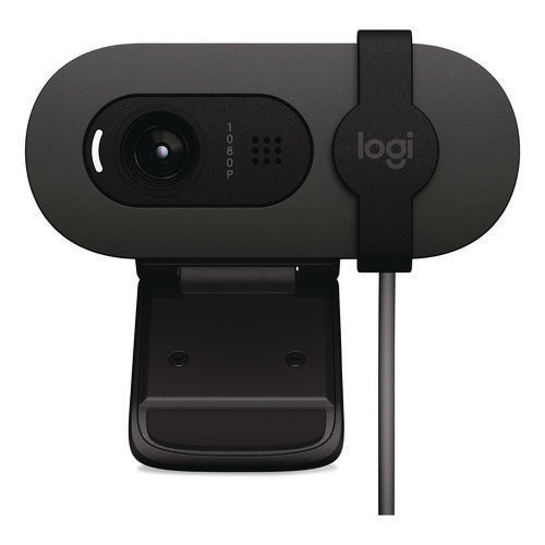 Brio 105 Business Webcam, 1920 Pixels X 1080 Pixels, 2 Mpixels, Black