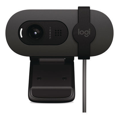 Brio 105 Business Webcam, 1920 Pixels X 1080 Pixels, 2 Mpixels, Black