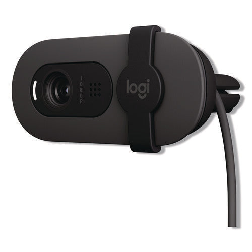 Brio 105 Business Webcam, 1920 Pixels X 1080 Pixels, 2 Mpixels, Black