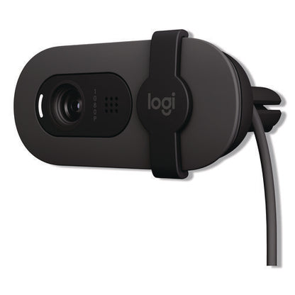 Brio 105 Business Webcam, 1920 Pixels X 1080 Pixels, 2 Mpixels, Black