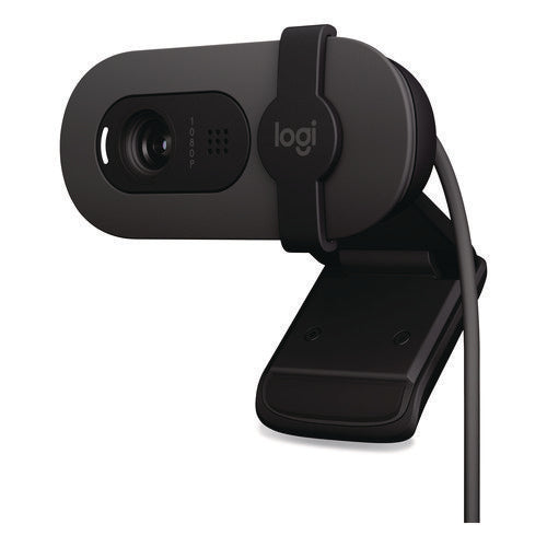 Brio 105 Business Webcam, 1920 Pixels X 1080 Pixels, 2 Mpixels, Black