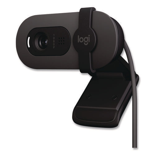 Brio 100 Webcam, 1920 Pixels X 1080 Pixels, 2 Mpixels, Graphite
