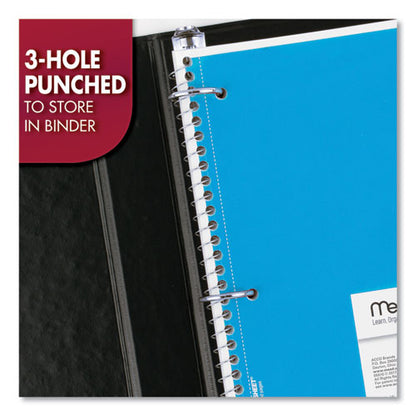 Spiral Notebook, 1-subject, Wide/legal Rule, Randomly Assorted Cover Color, (70) 10.5" X 7.5" Sheets