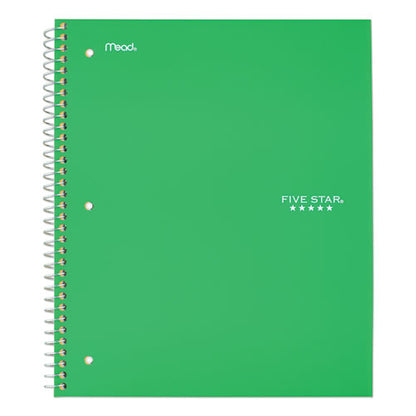 Wirebound Notebook, 1-subject, Medium/college Rule, Green Cover, (100) 11 X 8.5 Sheets