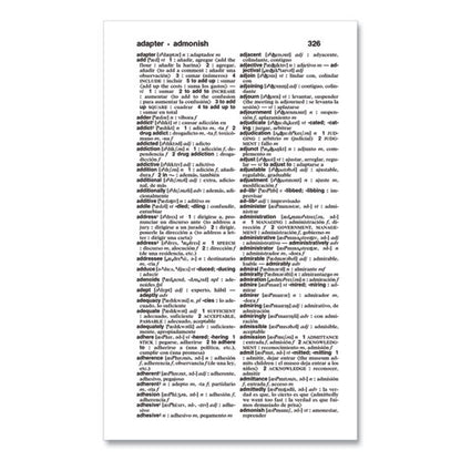 Merriam-webster Spanish-english Dictionary, Revised/updated Edition, Paperback, 4.14" X 6.75" (1" Thick), 928 Pages