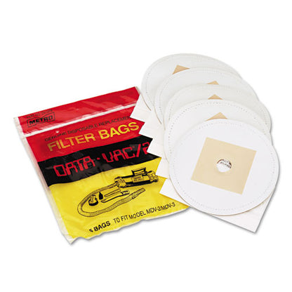 Disposable Bags For Pro Data-vac Cleaning Systems, 5/pack