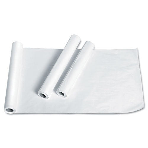 Exam Table Paper, Deluxe Smooth, 18" X 225 Ft, White, 12/carton