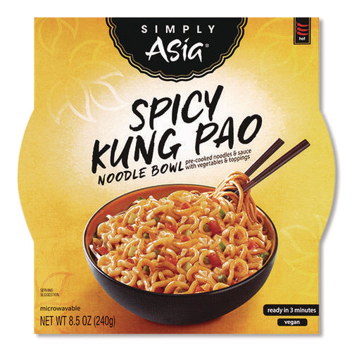 Simply Asia Spicy Kung Pao Noodle Bowl, 8.5 Oz, 6/carton