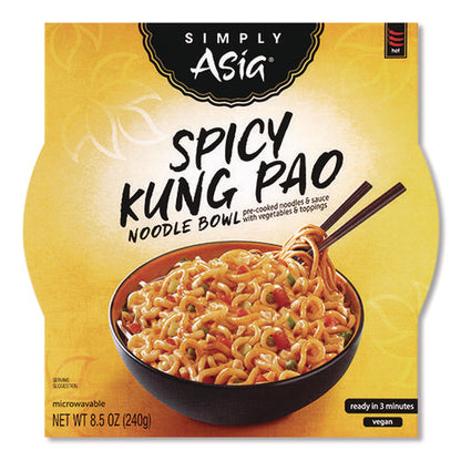 Simply Asia Spicy Kung Pao Noodle Bowl, 8.5 Oz, 6/carton