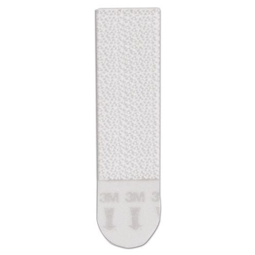 Picture Hanging Strips, Removable, Holds Up To 3 Lbs Per Pair, 0.75 X 2.75, White, 3 Pairs/pack
