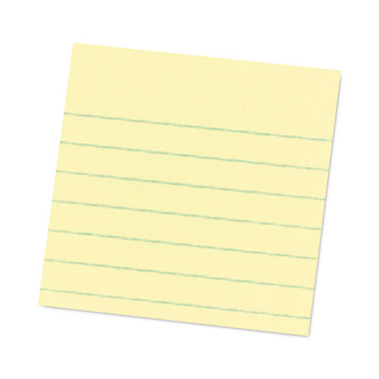 Pads In Canary Yellow, Note Ruled, 4" X 4", 90 Sheets/pad, 6 Pads/pack