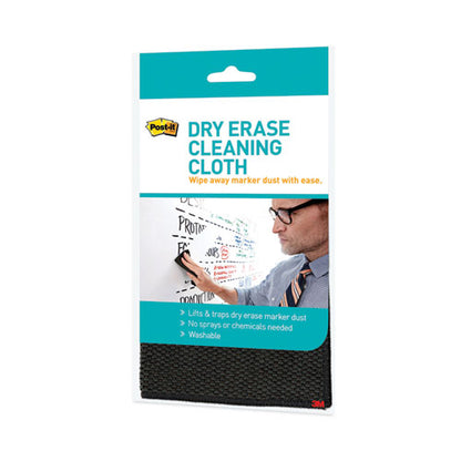 Dry Erase Cleaning Cloth, 10.63" X 10.63", Gray