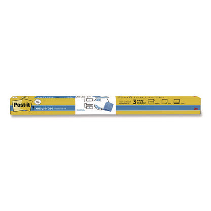 Easy Erase Permanent Marker Whiteboard Surface, Laminate Film, 96" X 48", White