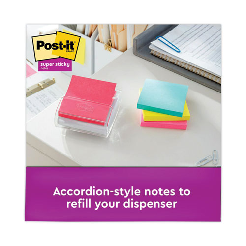 Pop-up 3 X 3 Note Refill, 3" X 3", Supernova Neons Collection Colors, 90 Sheets/pad, 10 Pads/pack