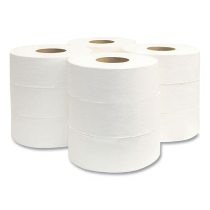 Jumbo Bath Tissue, Septic Safe, 2-ply, 3.3" X 625 Ft, White, 12 Rolls/carton